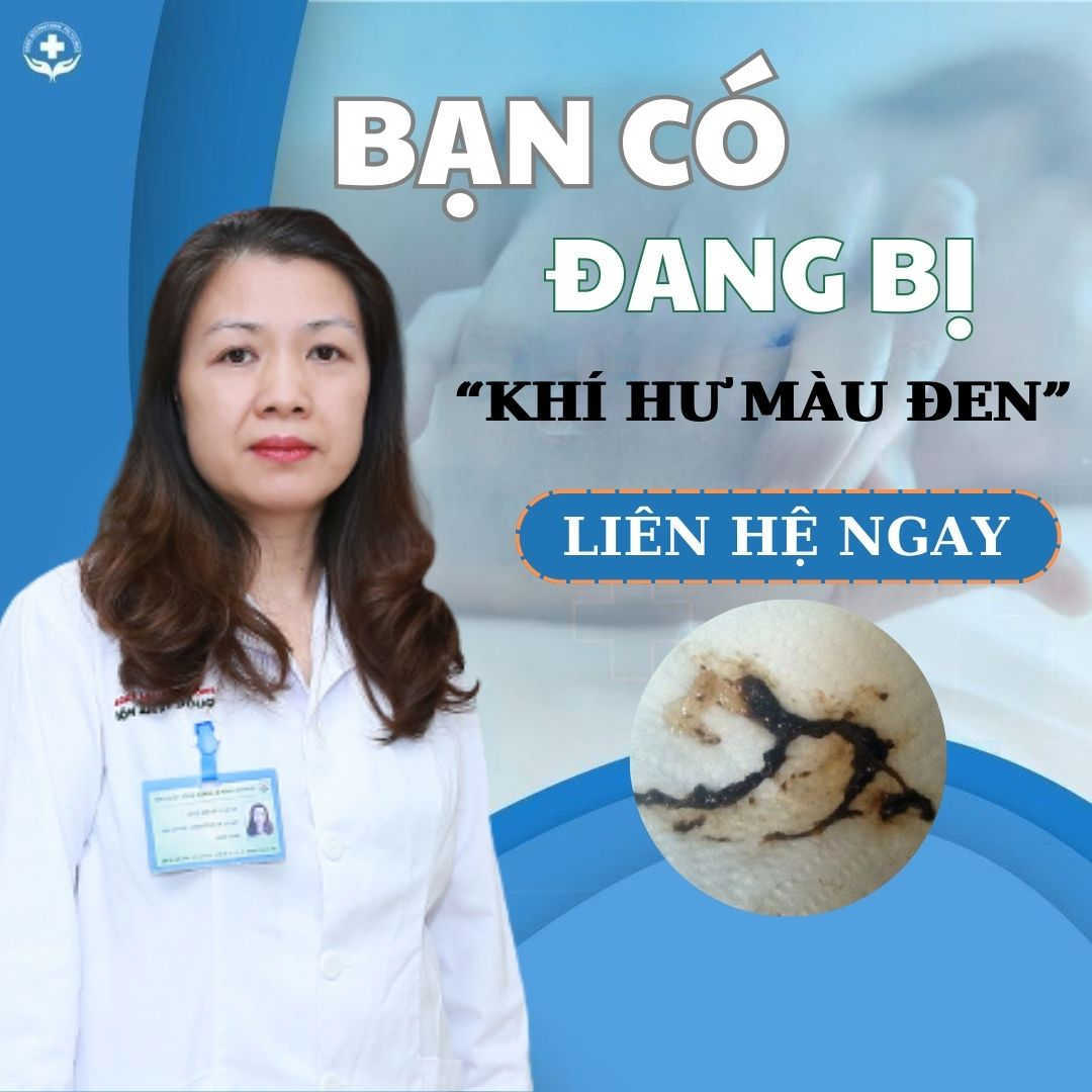 KHÍ HƯ MÀU ĐEN DẤU HIỆU PHỤ KHOA NGUY HIỂM Phòng Khám Đa Khoa Quốc